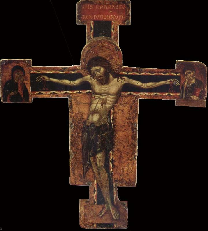 unknow artist Cross with the Crucifixion Germany oil painting art